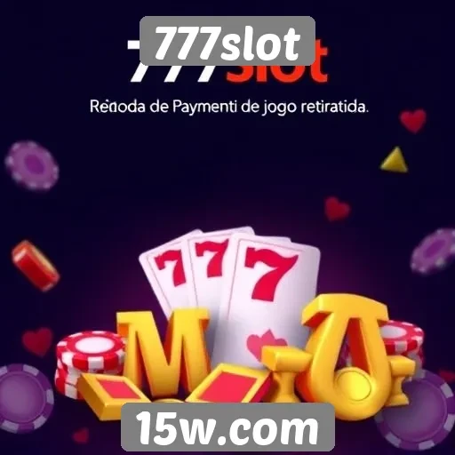 Metodos de pagamento e retirada no 777slot